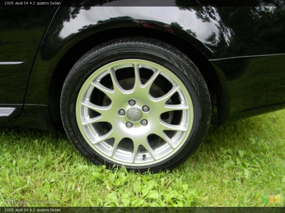 2005 Audi S4 4.2 quattro Sedan Wheel and Tire Photo #82767261