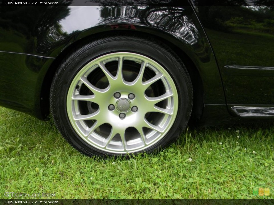 2005 Audi S4 4.2 quattro Sedan Wheel and Tire Photo #82767291