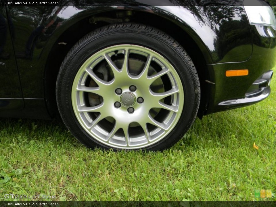 2005 Audi S4 4.2 quattro Sedan Wheel and Tire Photo #82767317