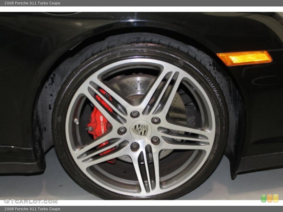 2008 Porsche 911 Turbo Coupe Wheel and Tire Photo #82771542