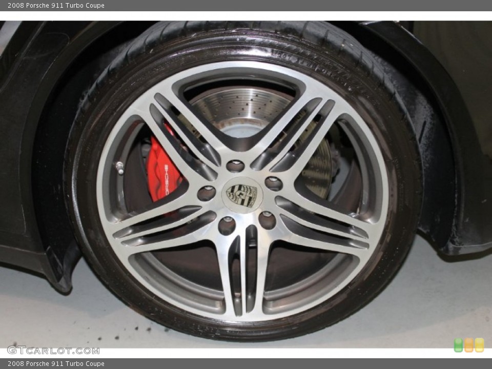 2008 Porsche 911 Turbo Coupe Wheel and Tire Photo #82771641