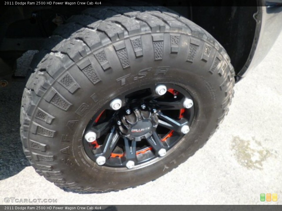 2011 Dodge Ram 2500 HD Custom Wheel and Tire Photo #82773880