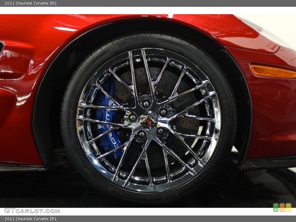 2011 Chevrolet Corvette ZR1 Wheel and Tire Photo #82775514