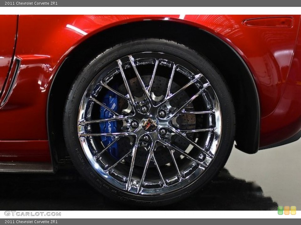 2011 Chevrolet Corvette ZR1 Wheel and Tire Photo #82775535