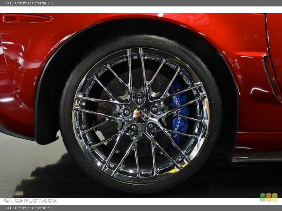 2011 Chevrolet Corvette ZR1 Wheel and Tire Photo #82775556