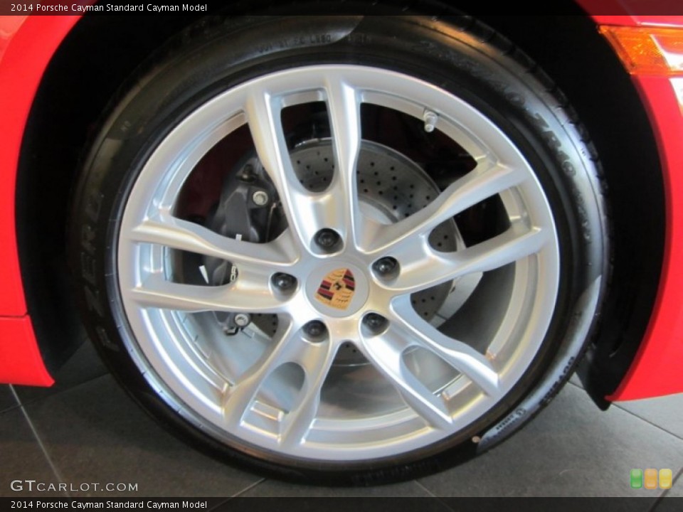 2014 Porsche Cayman  Wheel and Tire Photo #82779510