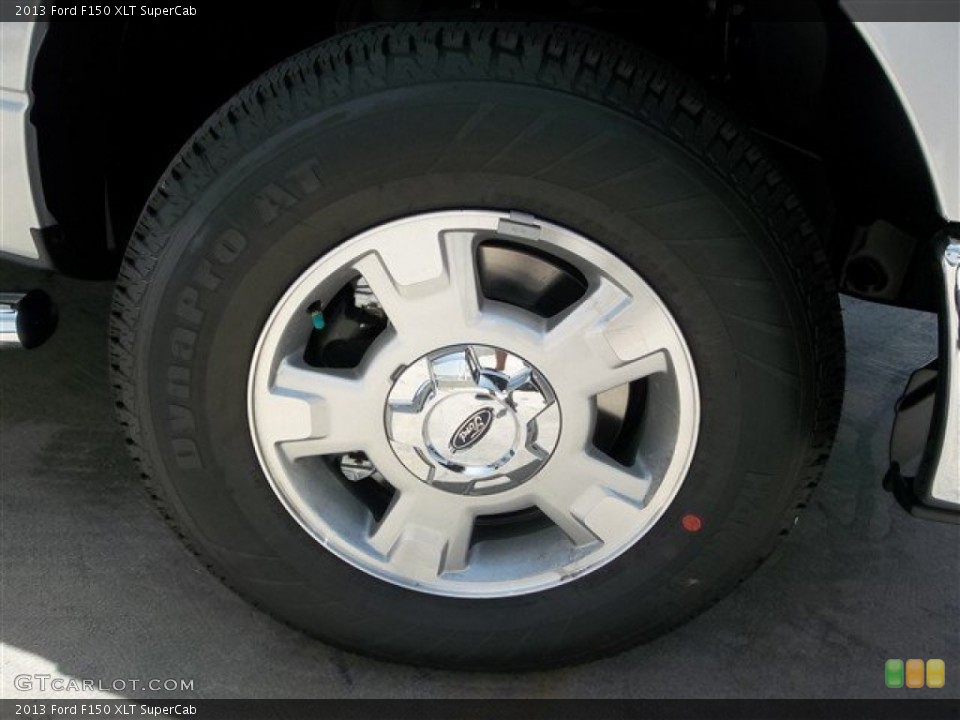 2013 Ford F150 XLT SuperCab Wheel and Tire Photo #82781052