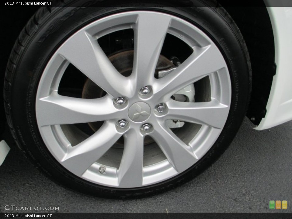 2013 Mitsubishi Lancer GT Wheel and Tire Photo #82781547