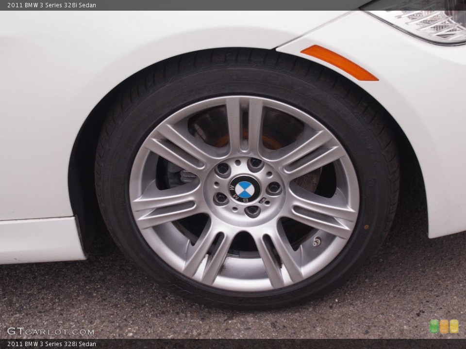 2011 BMW 3 Series 328i Sedan Wheel and Tire Photo #82781836