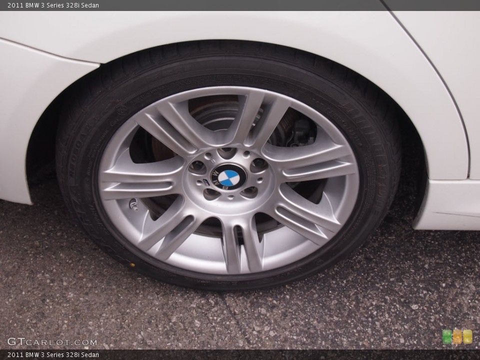 2011 BMW 3 Series 328i Sedan Wheel and Tire Photo #82781918