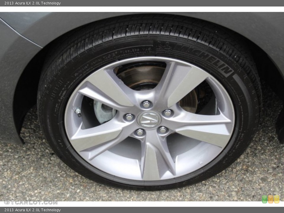 2013 Acura ILX 2.0L Technology Wheel and Tire Photo #82782691