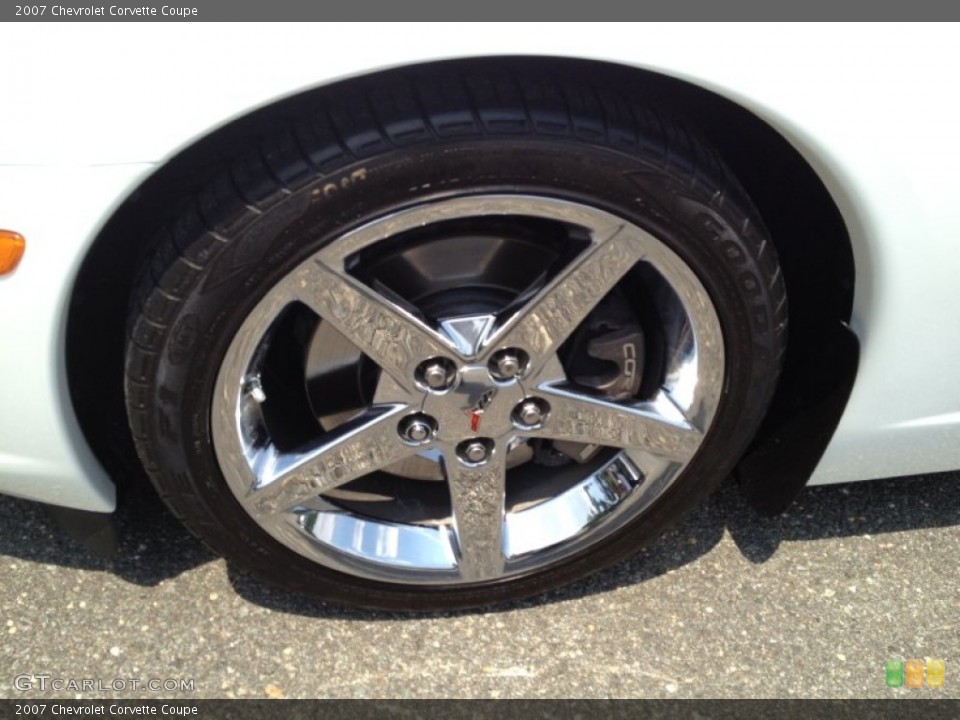 2007 Chevrolet Corvette Coupe Wheel and Tire Photo #82784825