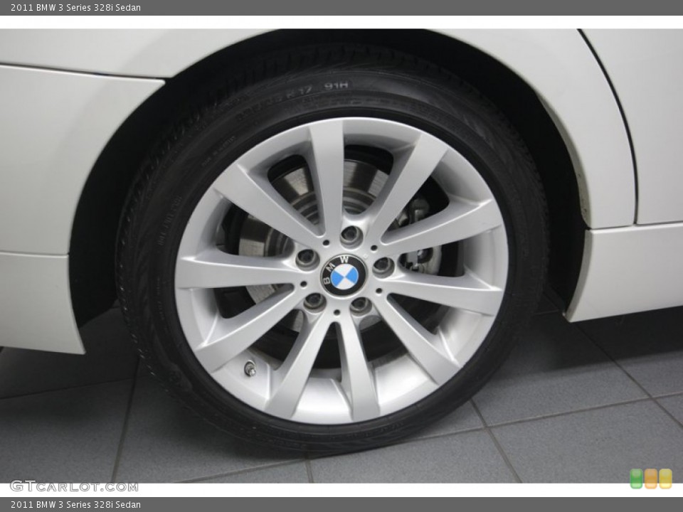 2011 BMW 3 Series 328i Sedan Wheel and Tire Photo #82787149