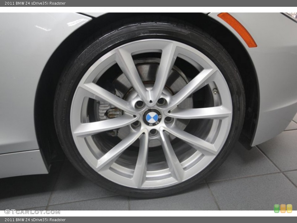 2011 BMW Z4 sDrive35i Roadster Wheel and Tire Photo #82788898