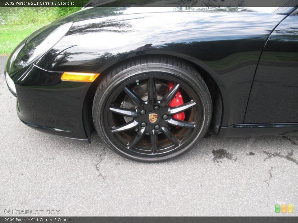 2009 Porsche 911 Carrera S Cabriolet Wheel and Tire Photo #82793139
