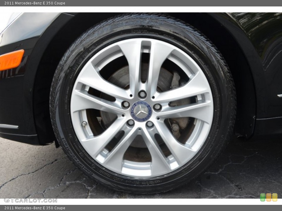 2011 Mercedes-Benz E 350 Coupe Wheel and Tire Photo #82795556