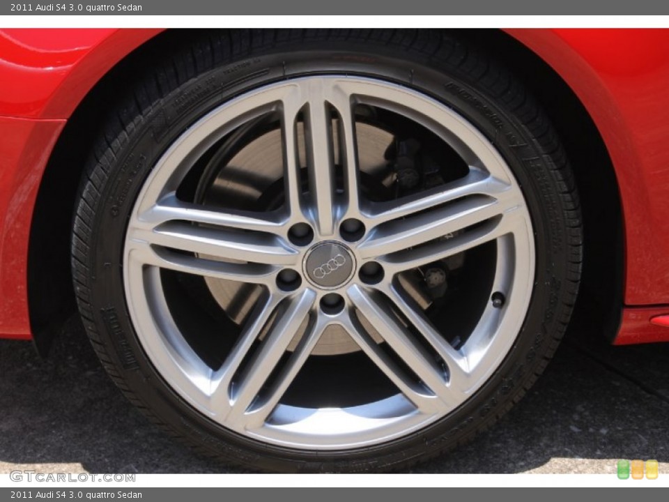 2011 Audi S4 3.0 quattro Sedan Wheel and Tire Photo #82796460