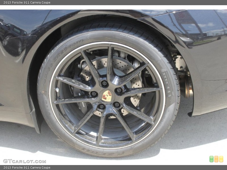 2013 Porsche 911 Carrera Coupe Wheel and Tire Photo #82806264