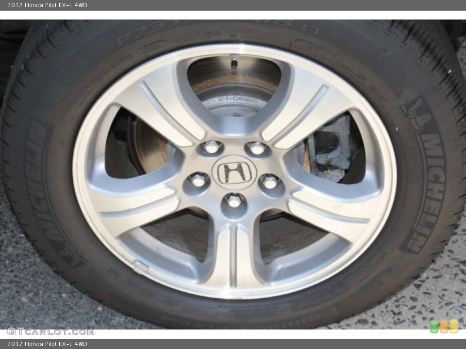 2012 Honda Pilot EX-L 4WD Wheel and Tire Photo #82813704