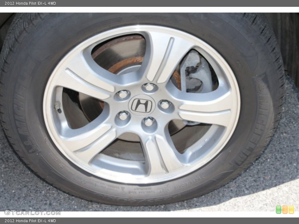 2012 Honda Pilot EX-L 4WD Wheel and Tire Photo #82813729