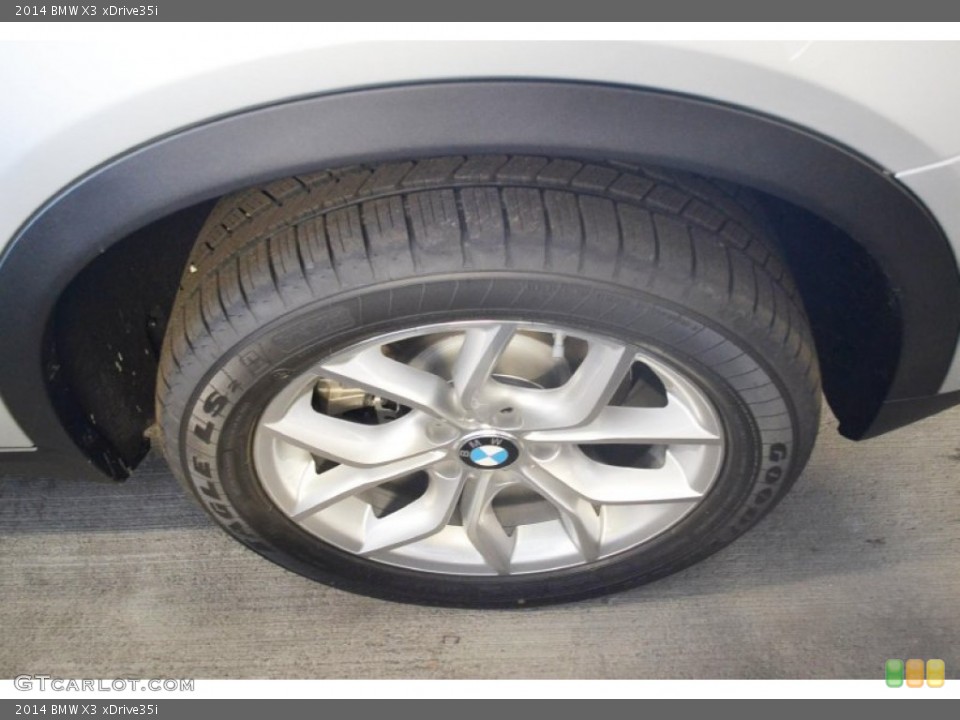 2014 BMW X3 xDrive35i Wheel and Tire Photo #82827130