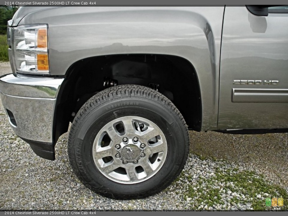 2014 Chevrolet Silverado 2500HD LT Crew Cab 4x4 Wheel and Tire Photo #82831636