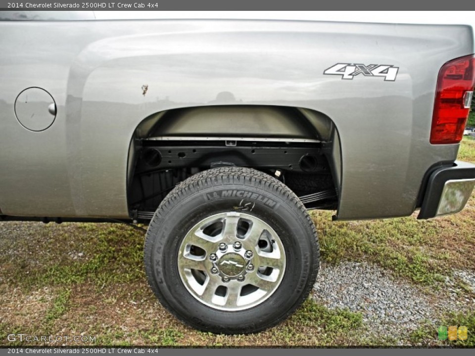2014 Chevrolet Silverado 2500HD LT Crew Cab 4x4 Wheel and Tire Photo #82831664