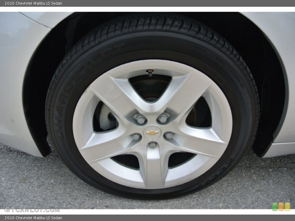 2010 Chevrolet Malibu LS Sedan Wheel and Tire Photo #82832826