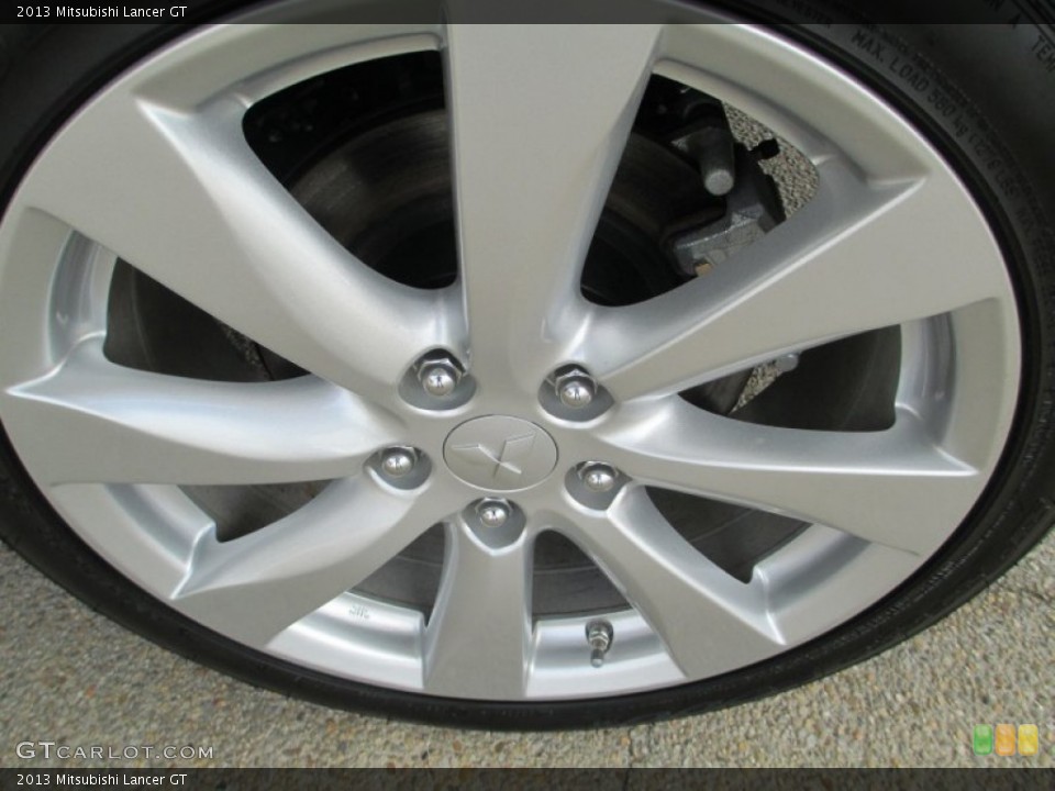 2013 Mitsubishi Lancer GT Wheel and Tire Photo #82832924
