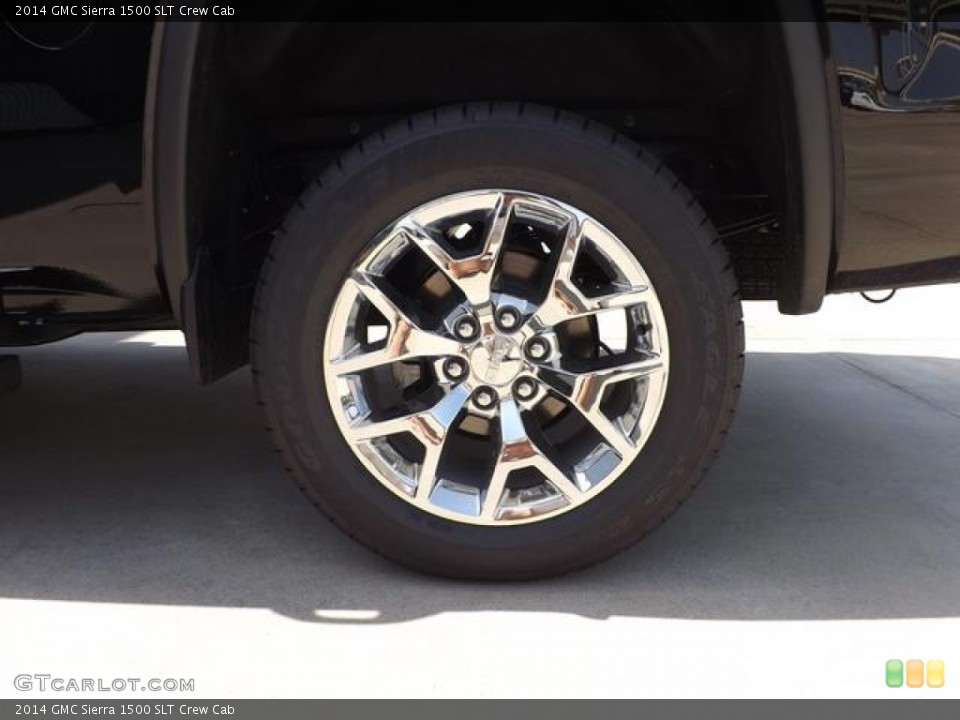 2014 GMC Sierra 1500 SLT Crew Cab Wheel and Tire Photo #82834085