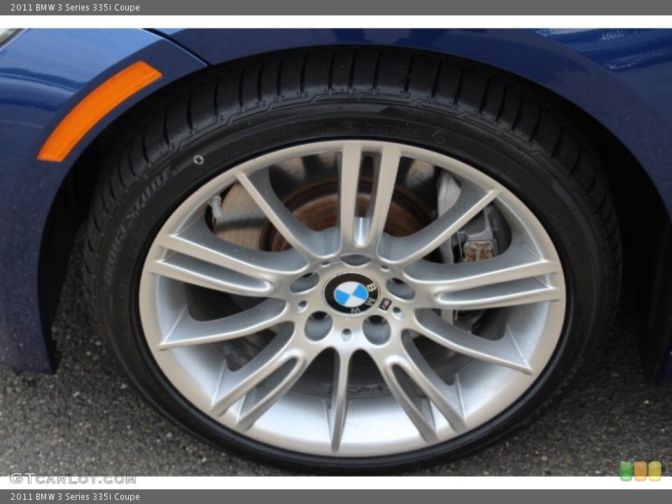2011 BMW 3 Series 335i Coupe Wheel and Tire Photo #82835603