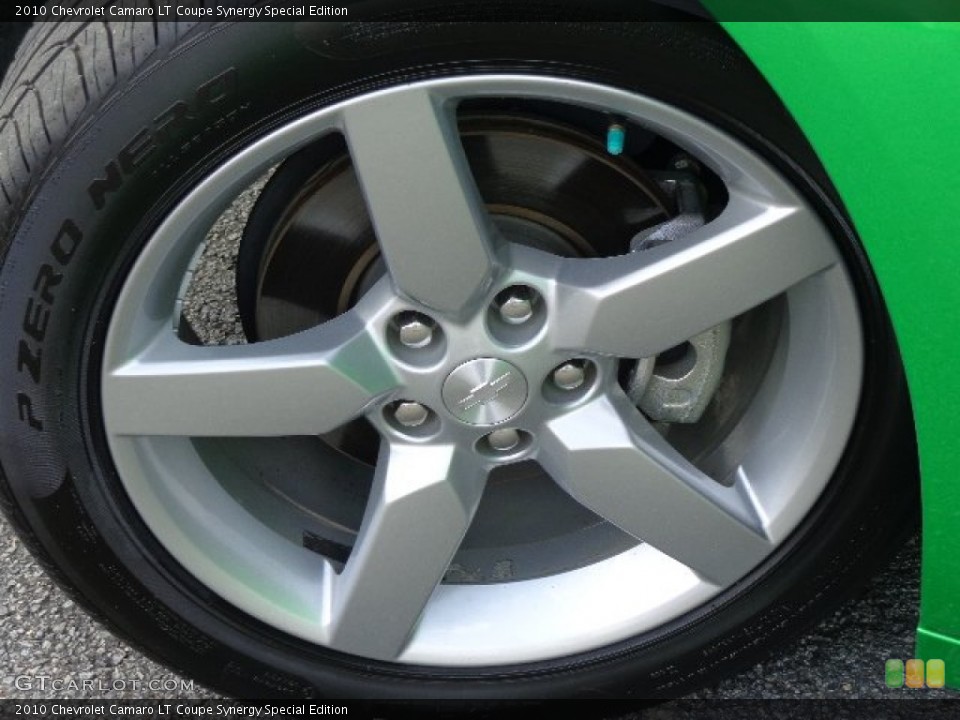2010 Chevrolet Camaro LT Coupe Synergy Special Edition Wheel and Tire Photo #82841943