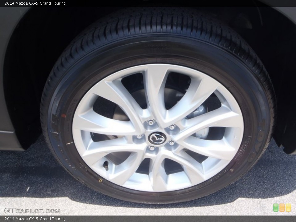 2014 Mazda CX-5 Grand Touring Wheel and Tire Photo #82852469