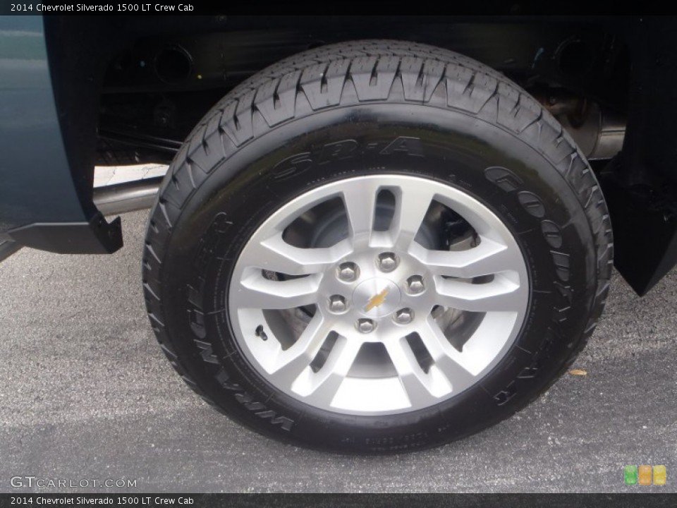 2014 Chevrolet Silverado 1500 LT Crew Cab Wheel and Tire Photo #82855253