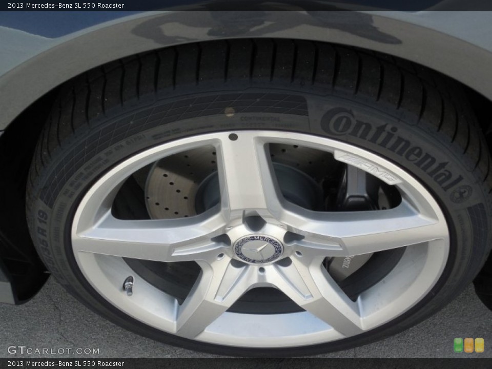2013 Mercedes-Benz SL 550 Roadster Wheel and Tire Photo #82857997