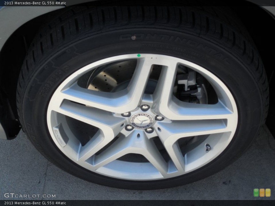 2013 Mercedes-Benz GL 550 4Matic Wheel and Tire Photo #82858538