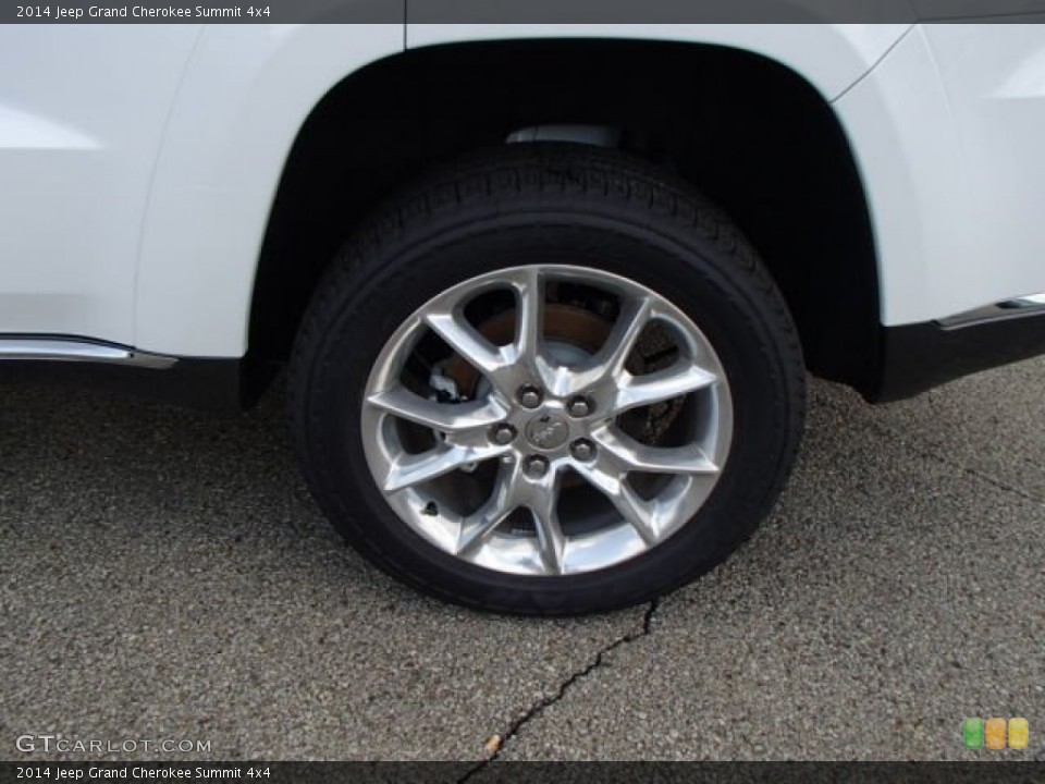 2014 Jeep Grand Cherokee Summit 4x4 Wheel and Tire Photo #82859498