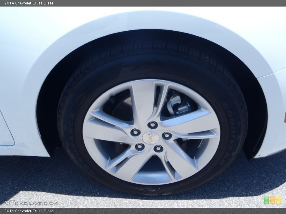 2014 Chevrolet Cruze Diesel Wheel and Tire Photo #82859503