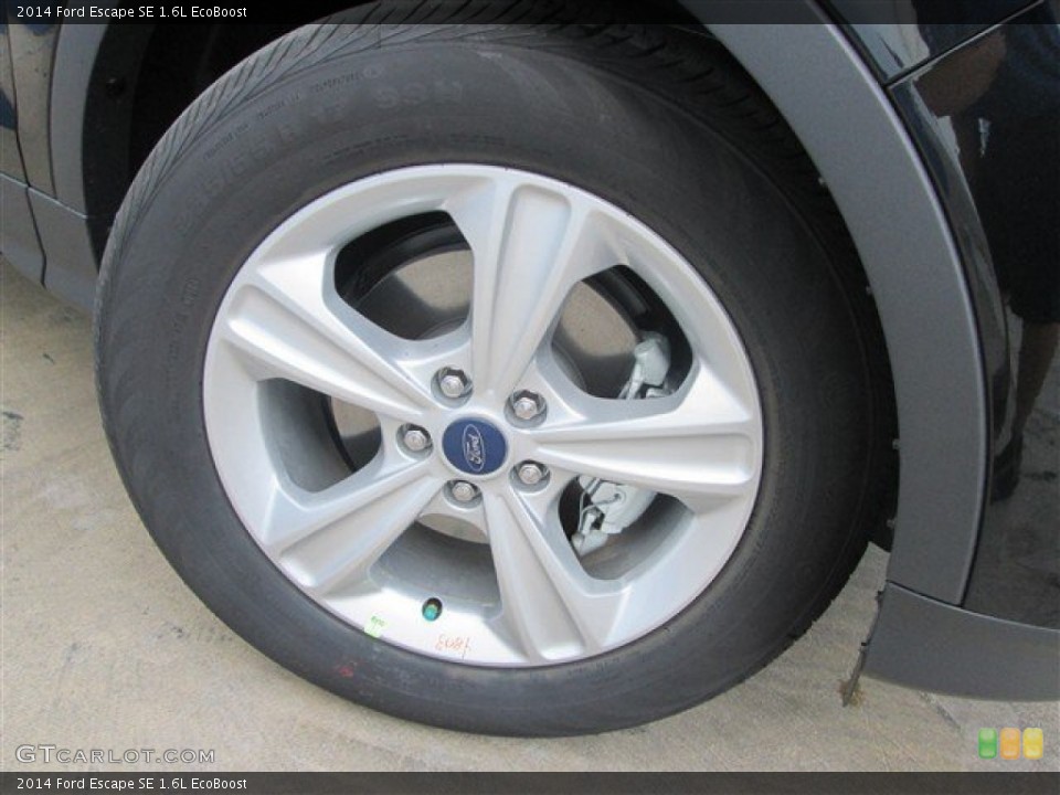 2014 Ford Escape SE 1.6L EcoBoost Wheel and Tire Photo #82860759
