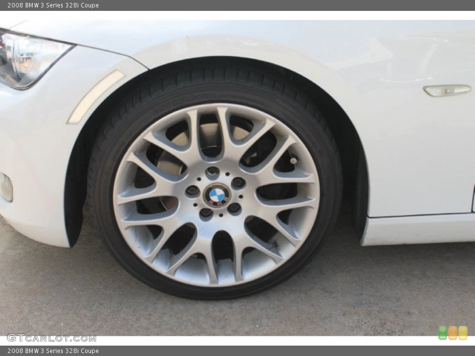2008 BMW 3 Series 328i Coupe Wheel and Tire Photo #82861415