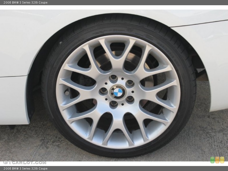 2008 BMW 3 Series 328i Coupe Wheel and Tire Photo #82861461
