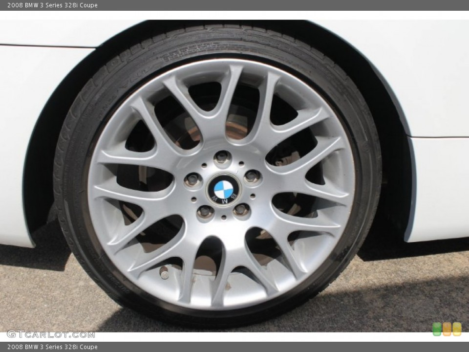 2008 BMW 3 Series 328i Coupe Wheel and Tire Photo #82861550