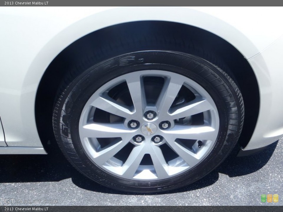2013 Chevrolet Malibu LT Wheel and Tire Photo #82861669