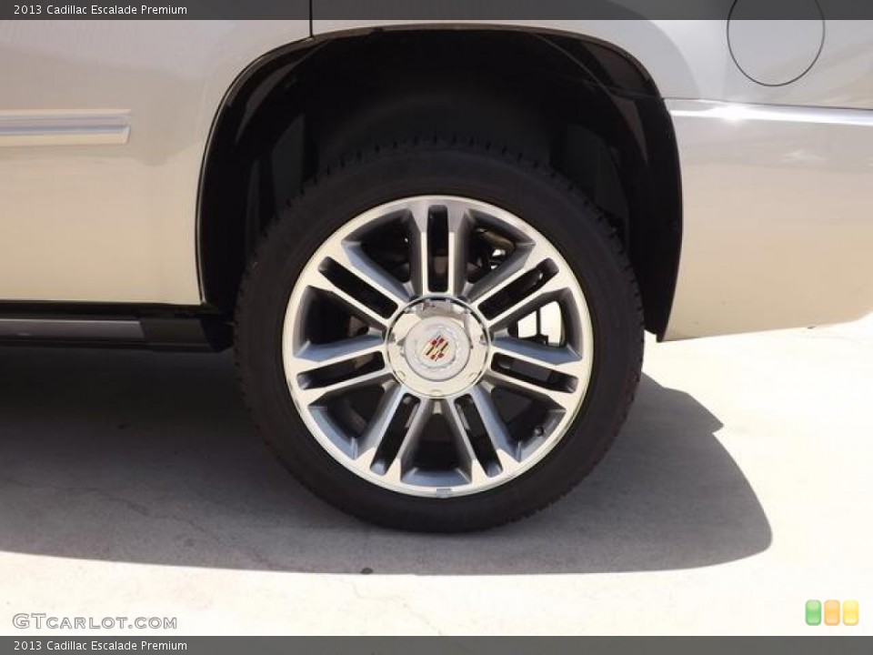 2013 Cadillac Escalade Premium Wheel and Tire Photo #82864352