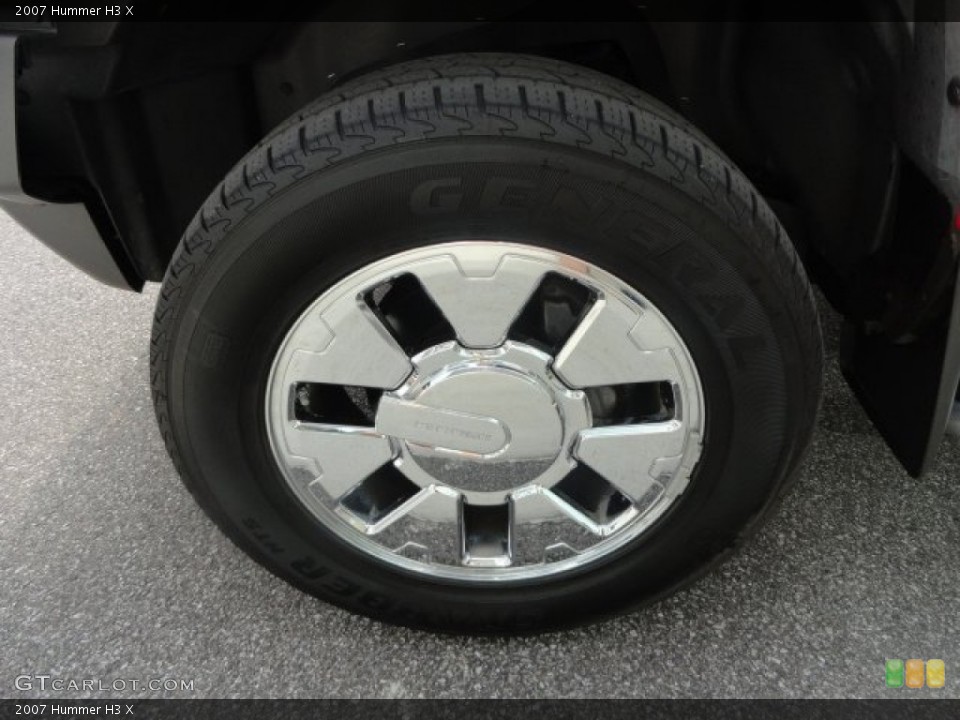 2007 Hummer H3 X Wheel and Tire Photo #82886063