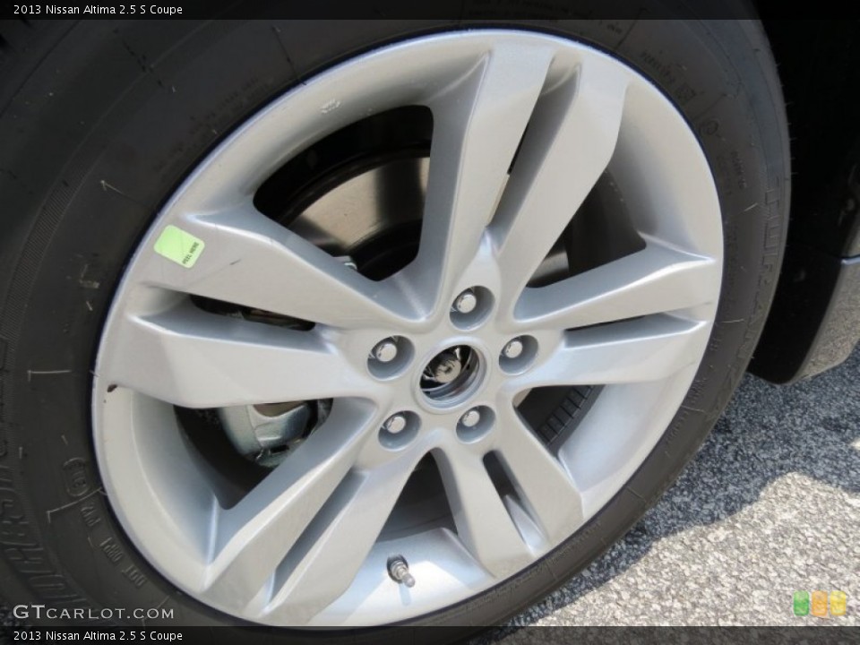 2013 Nissan Altima 2.5 S Coupe Wheel and Tire Photo #82886471