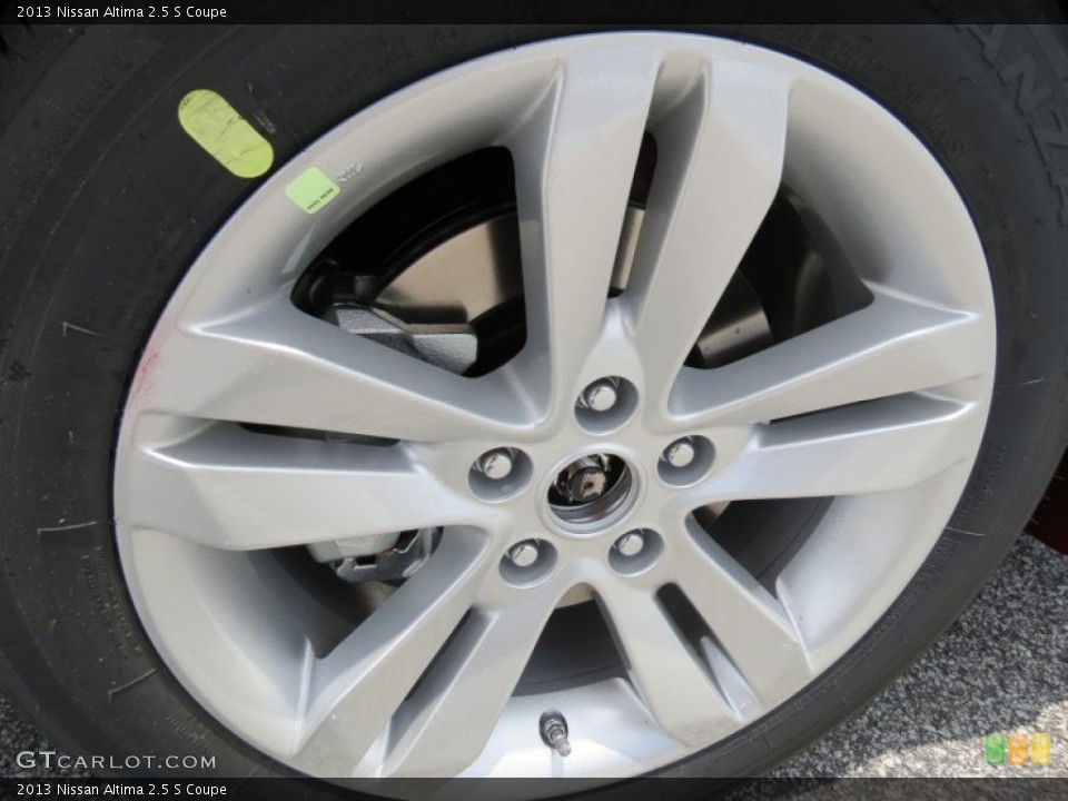 2013 Nissan Altima 2.5 S Coupe Wheel and Tire Photo #82887108