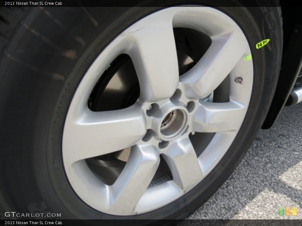 2013 Nissan Titan SL Crew Cab Wheel and Tire Photo #82889263
