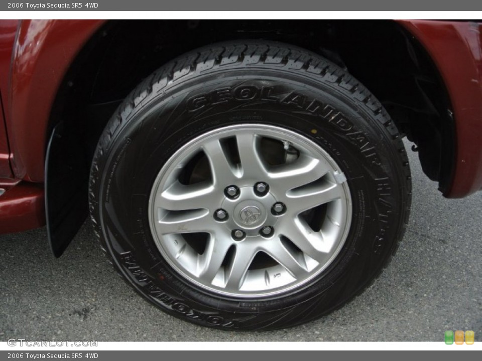 2006 Toyota Sequoia SR5 4WD Wheel and Tire Photo #82890584