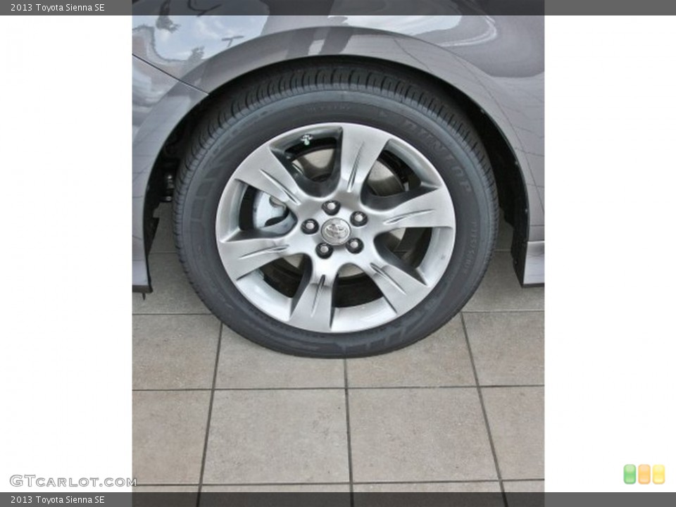 2013 Toyota Sienna SE Wheel and Tire Photo #82901839